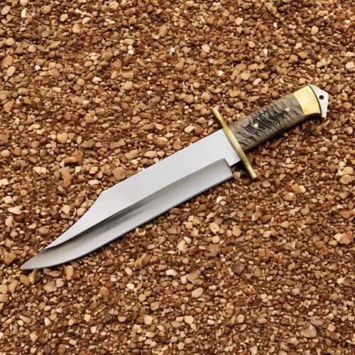 Title: USA Jimm Bowie Utility Knife Historic Inspiration Outdoor Knives Historical Replica Bowie Knife with Sheath
