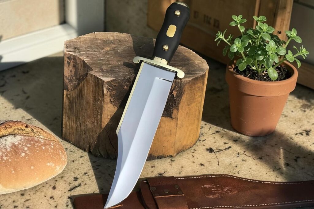 Iron Mistress Bowie Knife History Legendary American Blade (440C Steel) Virk Industries